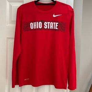 Nike Ohio State DRI-FIT Long Sleeve T-Shirt